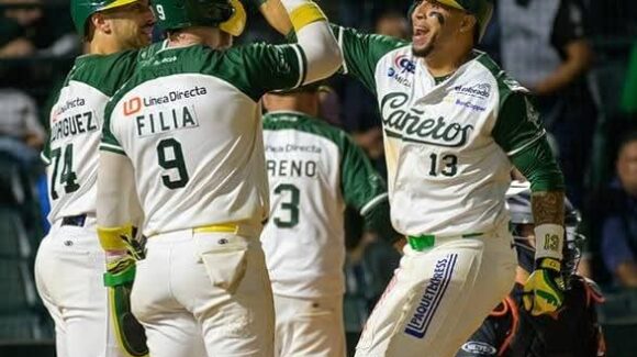Cañeros sacude a Naranjeros con una ‘lluvia’ de jonrones y se lleva el primero de la serie