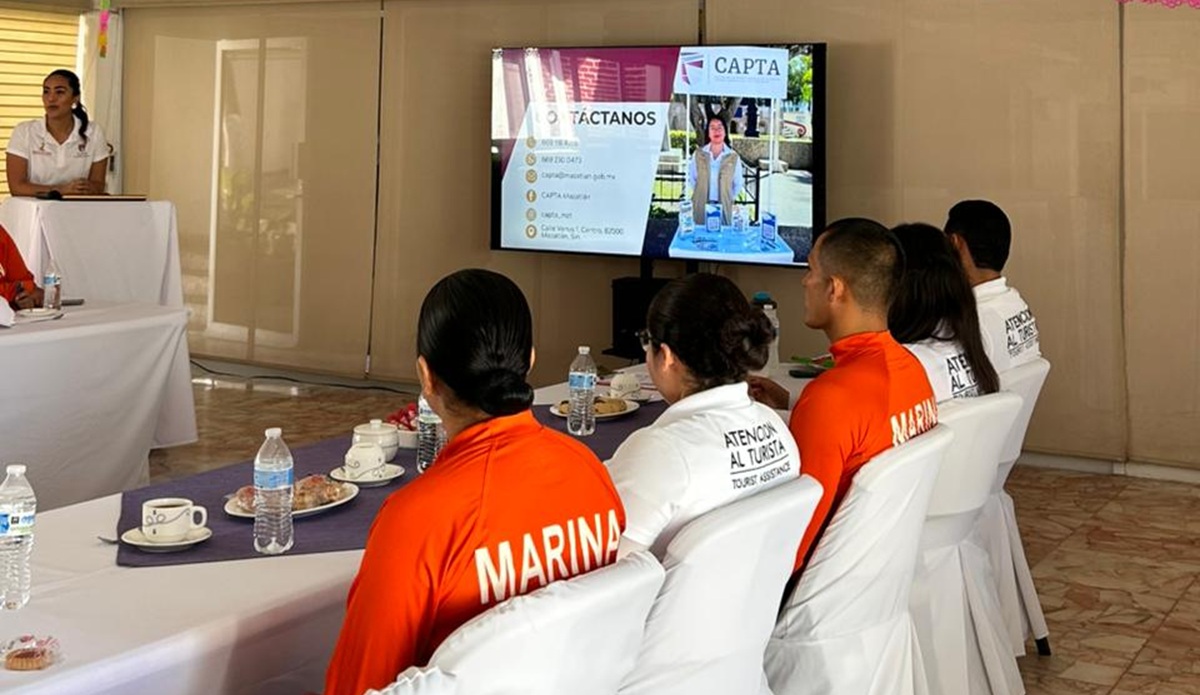 Capta recibe capacitación de la Marina y Conanp