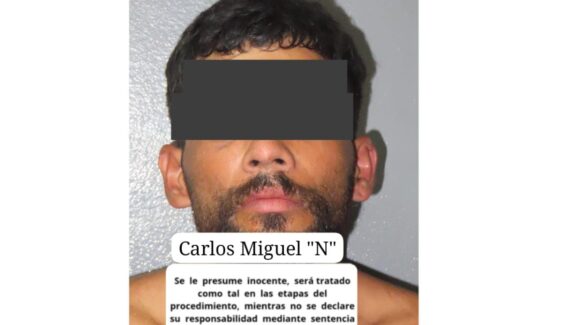 Detienen a presunto ladrón de casa habitación en la colonia Palos Prietos, Mazatlán, Sinaloa