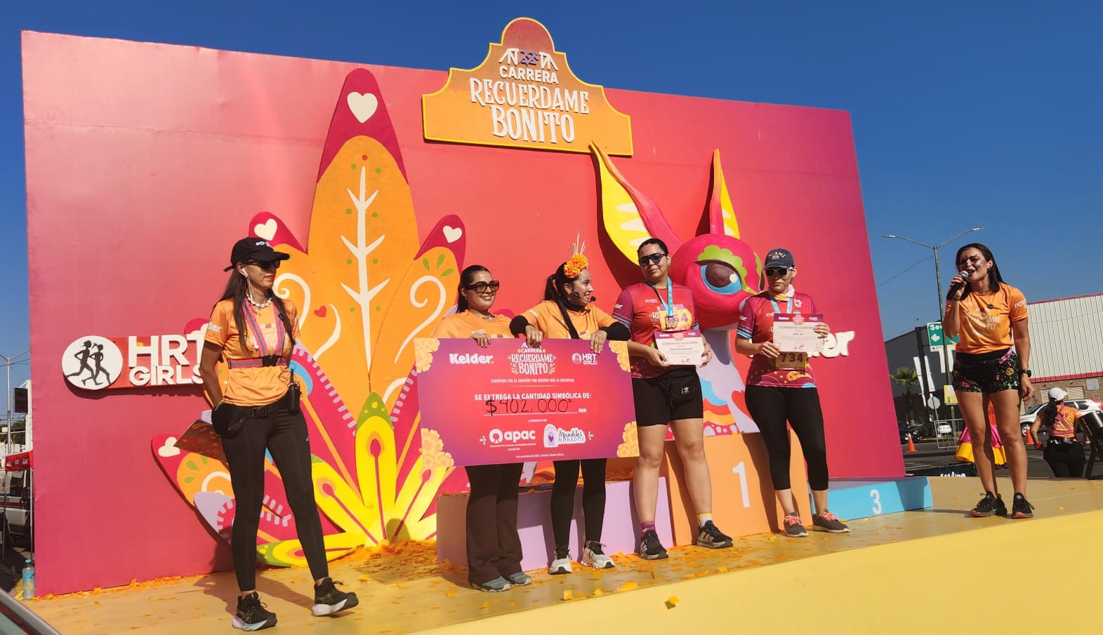 carrera con causa recuerdame bonito ganadores