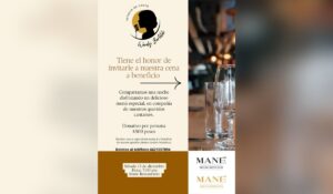 Cena benéfica para tubero de Memo Garza