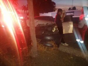 Choque en Los Mochis, Sinaloa