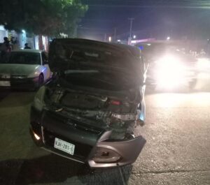 Choque en Los Mochis, Sinaloa