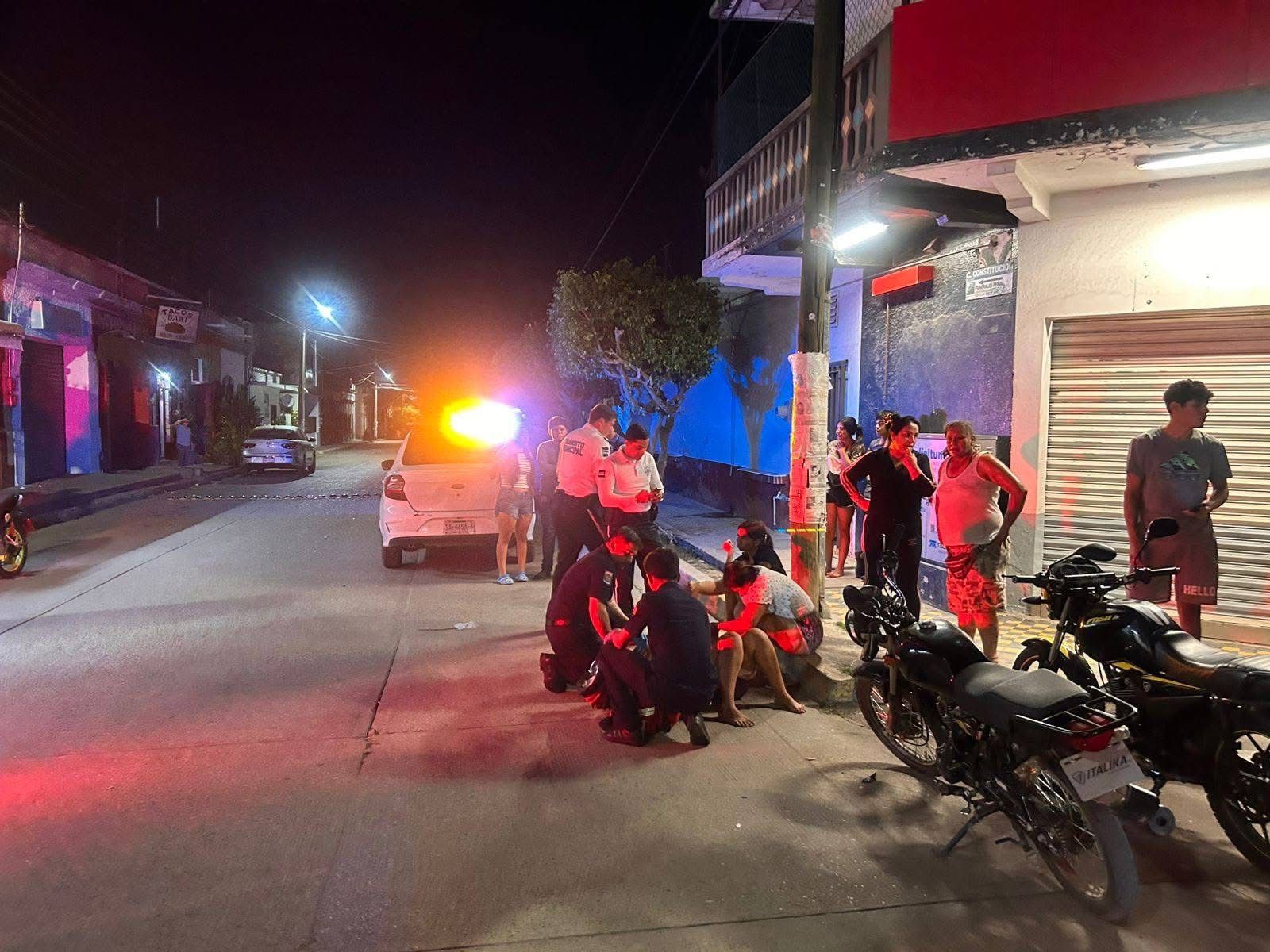 choque entre motociclistas en mazatlan