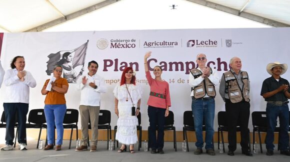 Claudia Sheinbaum encabeza el arranque del Plan Campeche con una inversión de mil 238 mdp
