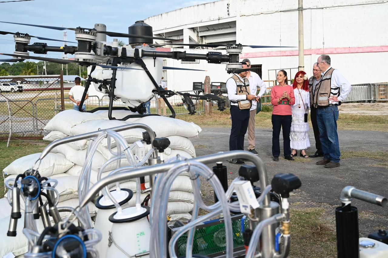 Claudia Sheinbaum en el arranque del Plan Campeche
