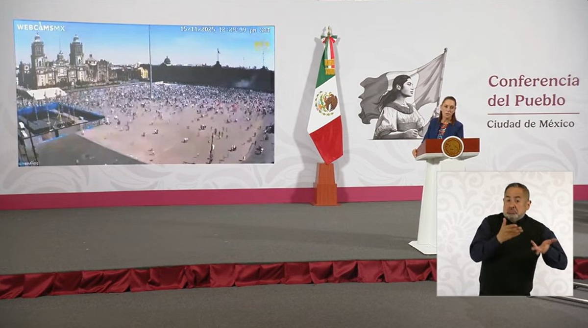 Claudia Sheinbaum habla sobre manifestación de la Generación Z