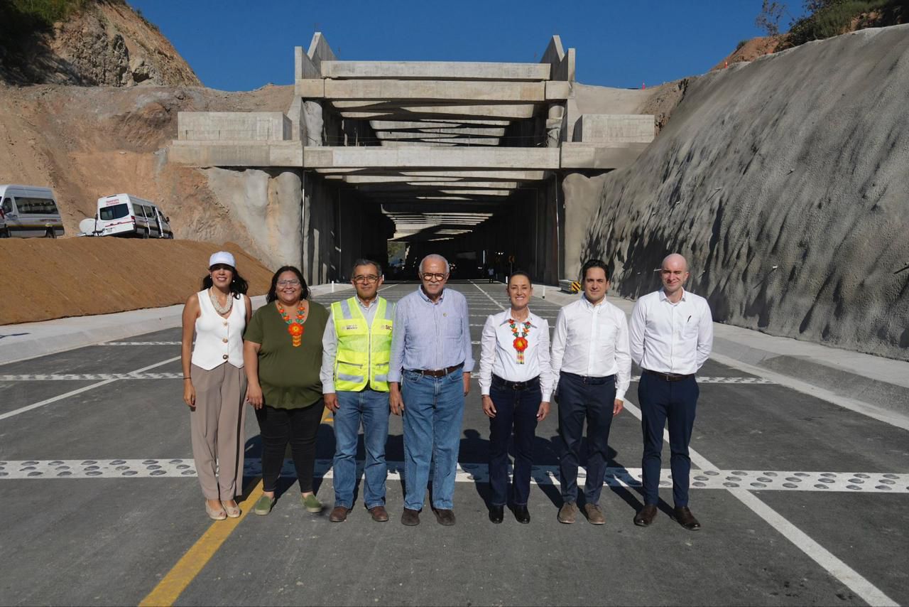 Claudia Sheinbaum inaugura autopista Tepic-Compostela
