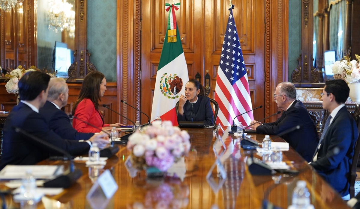 Claudia Sheinbaum se reúne con Brooke Rollins, secretaria de Agrícultura de Estados Unidos