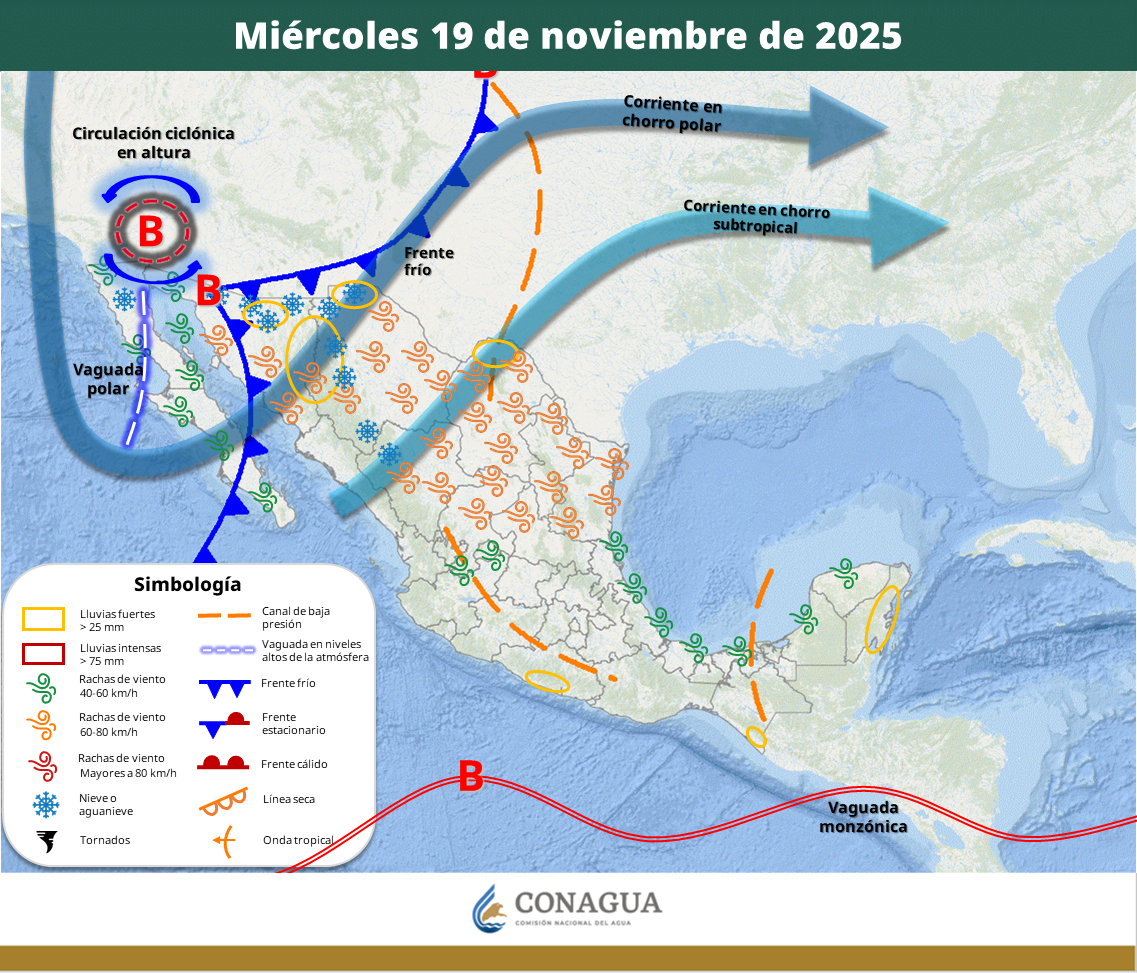 temperaturas minimas en sinaloa