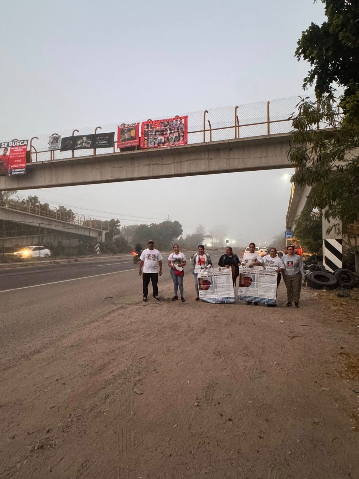 Colectivo ‘Por las Voces Sin Justicia’ coloca los rostros de desaparecidos