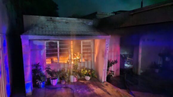 Abuelita sufre conato de incendio mientras dormía en la Ángel Flores en Guasave, Sinaloa