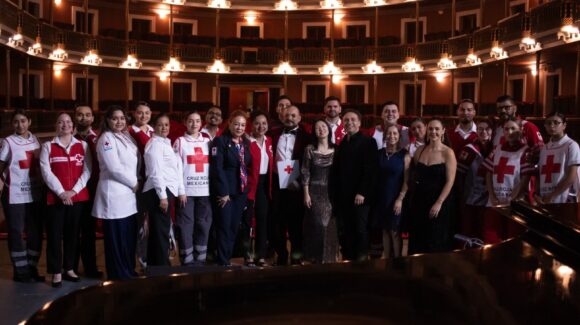 ‘Melodías que salvan vidas’: una noche histórica para Cruz Roja Mazatlán, Sinaloa, en el Teatro Ángela Peralta