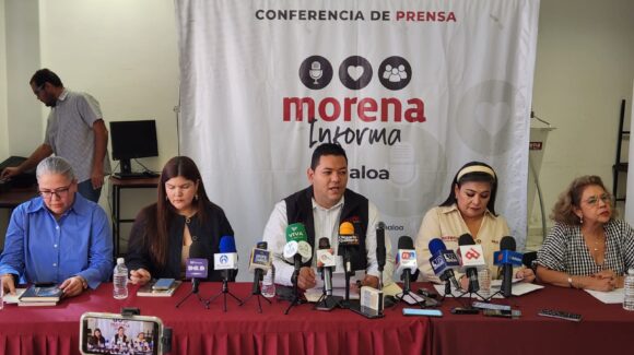 Morena Sinaloa condena violencia en marcha del 15 de noviembre y respalda a la presidenta Claudia Sheinbaum
