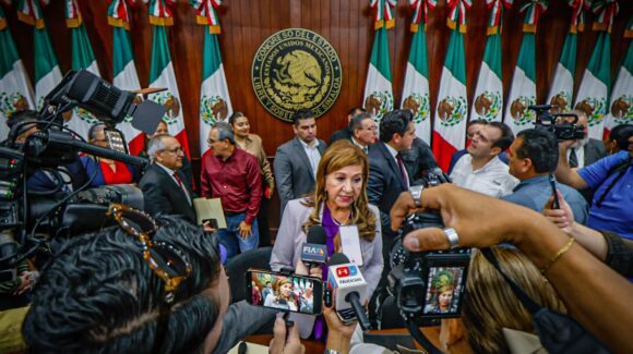 “Vienen temas importantes”: Tere Guerra reconoce aumento en el presupuesto para seguridad en Sinaloa