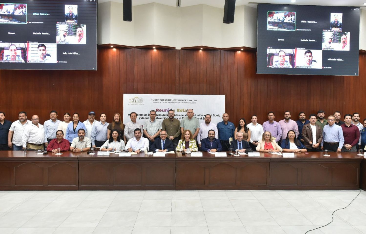 Congreso del Estado busca acuerdos con municipios para actualizar tablas catastrales en 2026