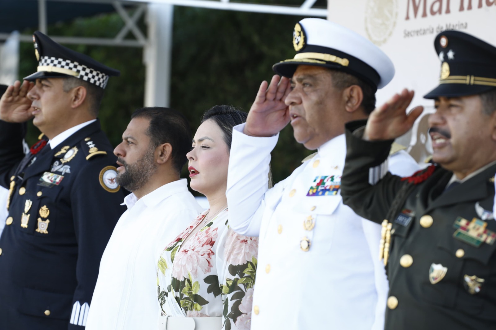 conmemoracion de 200 años de la consolidacion de la independencia en el mar