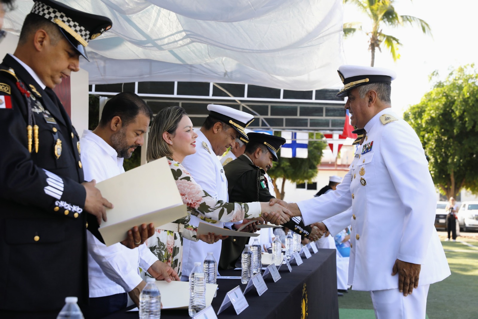 conmemoracion de 200 años de la consolidacion de la independencia en el mar