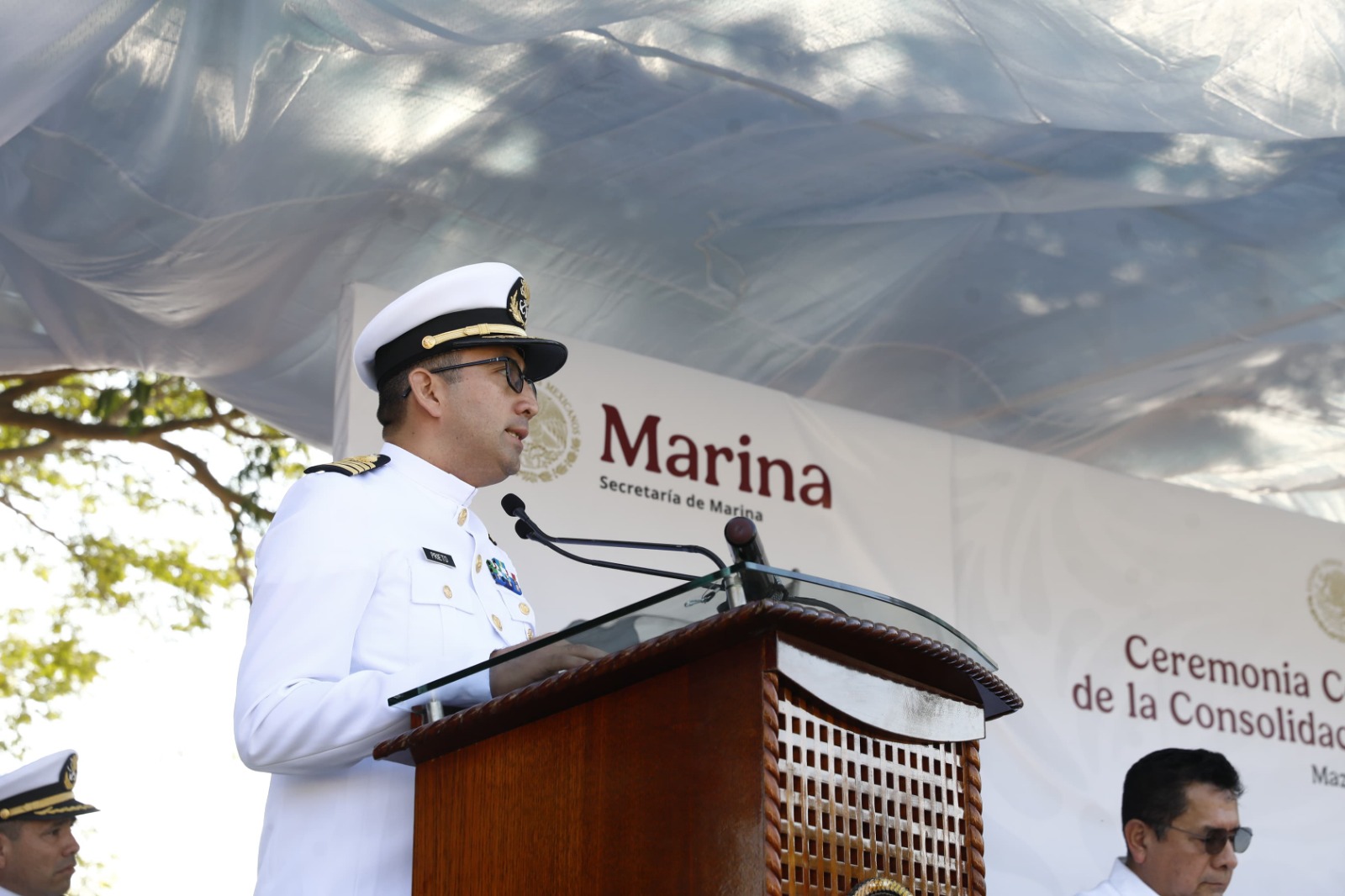 conmemoracion de 200 años de la consolidacion de la independencia en el mar