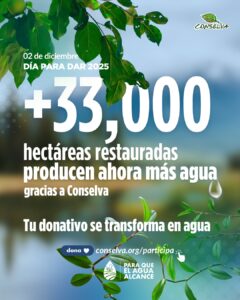Lanza Conselva campaña ‘Tu donativo se transforma en agua’