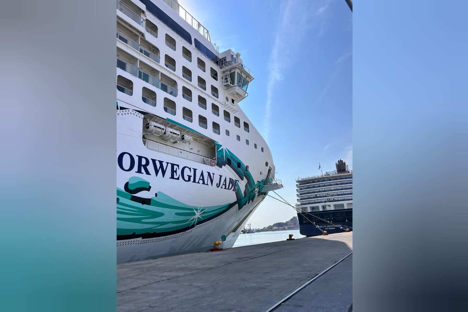 Llegan cruceros a Mazatlán