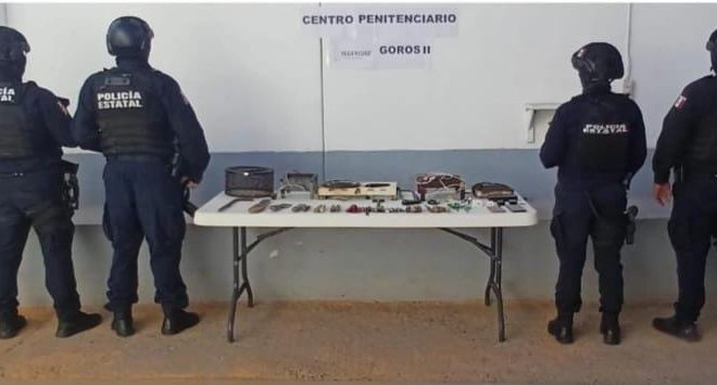 decomisado en penal de goros dos en ahome sin
