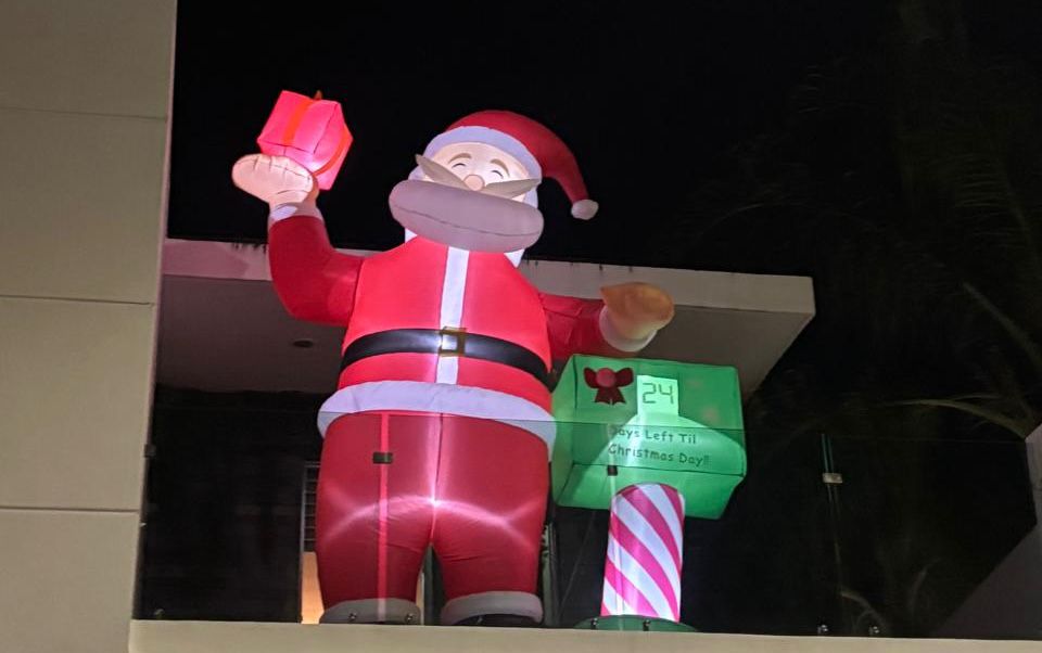 Inflable de Santa Claus