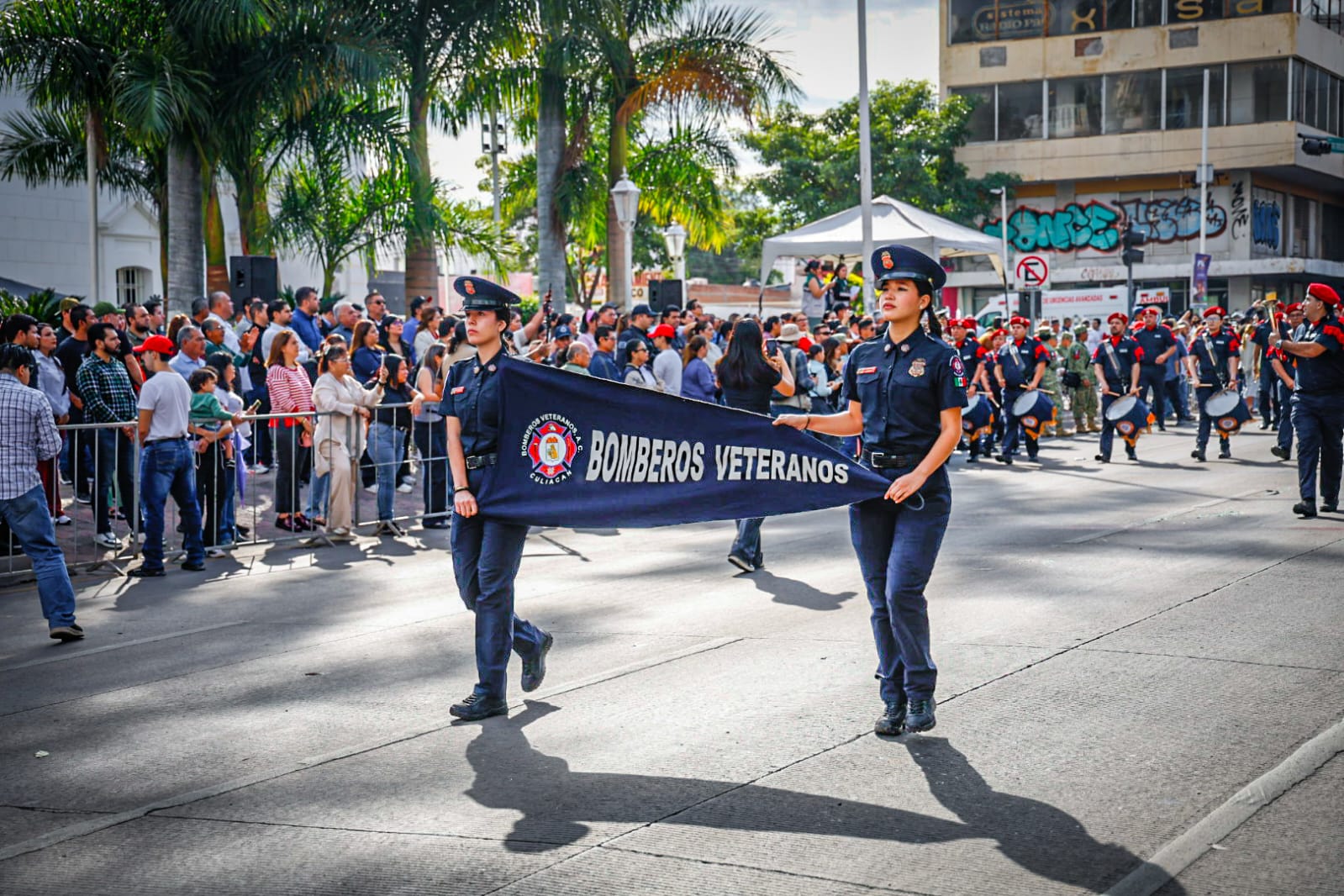 Desfile por el 115 aniversario de la Revolución Mexicana en Culiacán, Sinaloa
