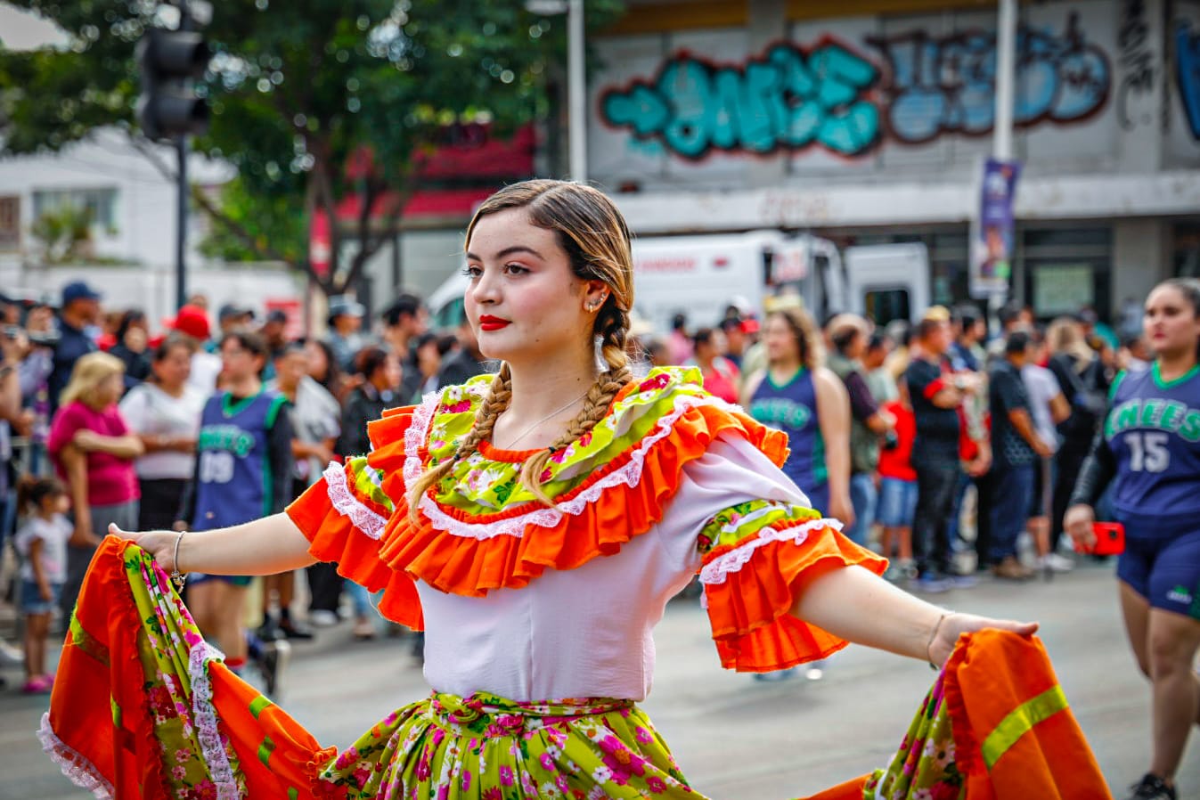 Desfile por el 115 aniversario de la Revolución Mexicana en Culiacán, Sinaloa
