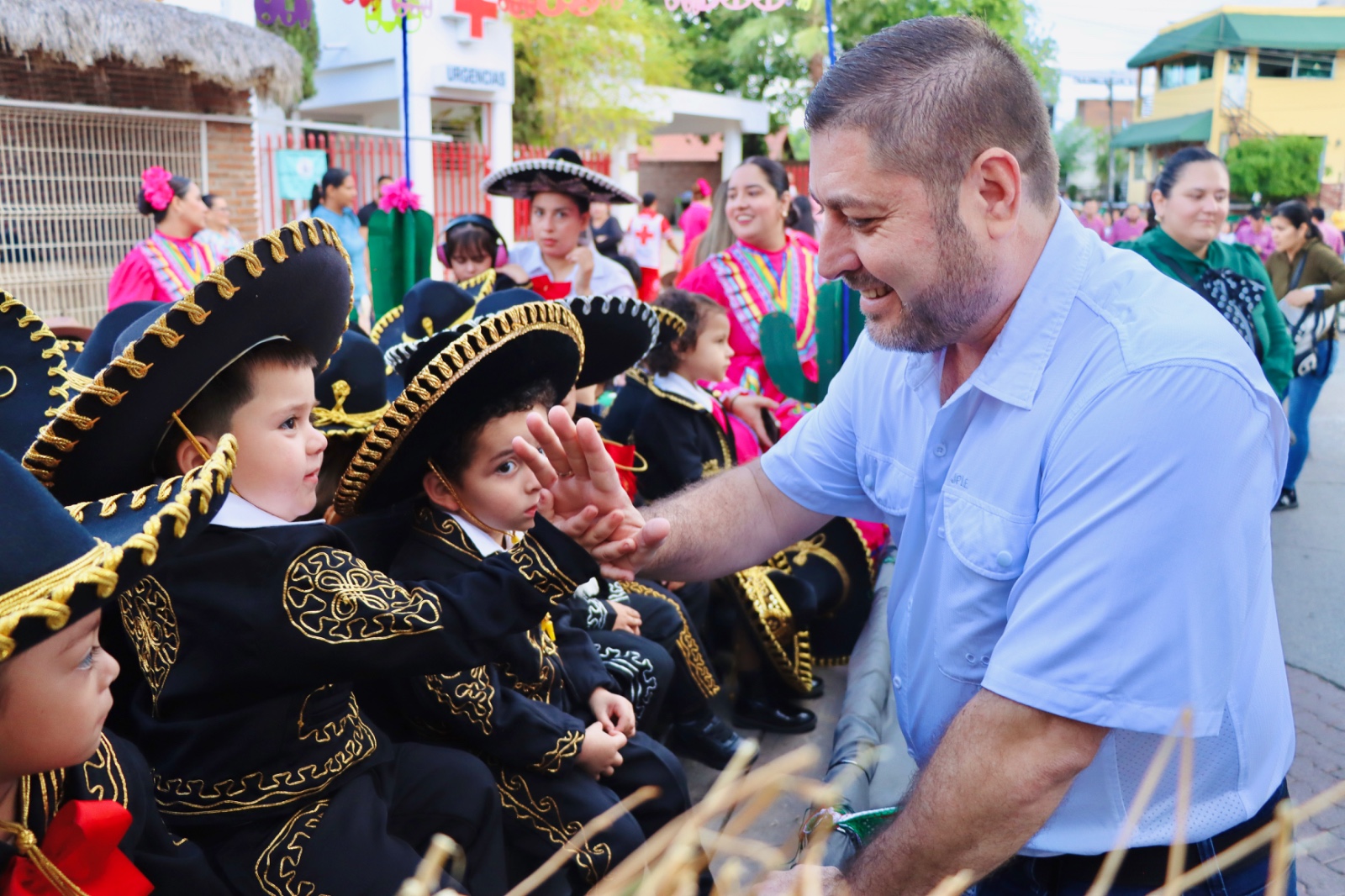 Desfile de la Revolución Mexicana en Badiraguato, Sin.
