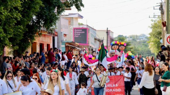 Autoridades de Badiraguato conmemoran el 115 aniversario de la Revolución Mexicana