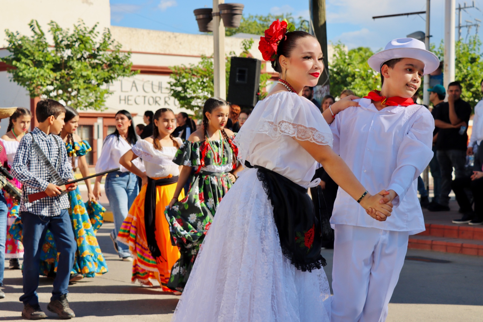 Desfile de la Revolución Mexicana en Badiraguato, Sin.