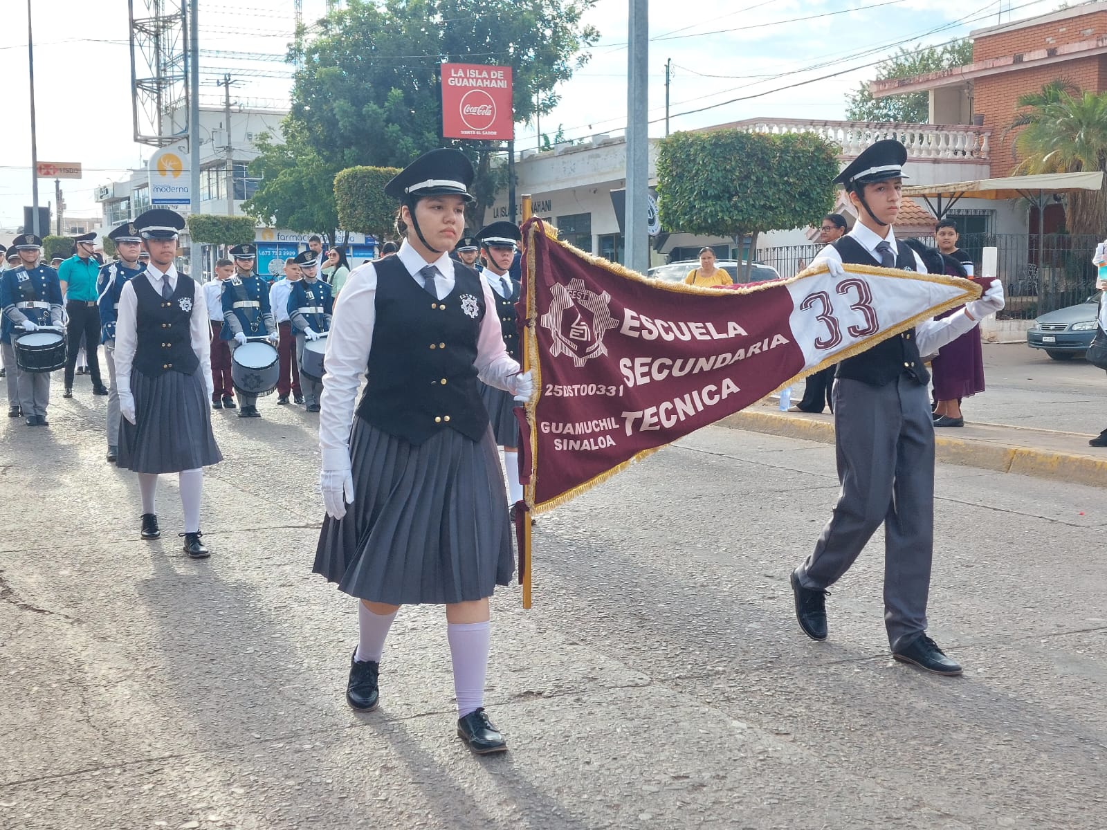 Desfile de la Revolución Mexicana en Guamúchil, Sin.