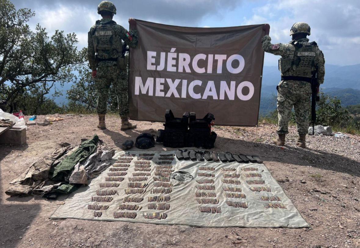 desmantelan campamento en la sierra de concordia