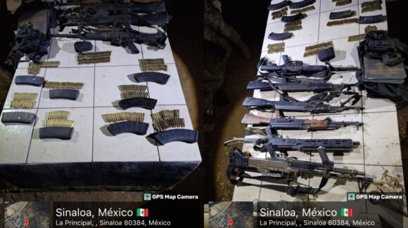 Detienen a 7 personas con armas y desmantelan 9 narcolaboratorios clandestinos con valor superior a 250 mdp, en Culiacán y Cosalá, Sinaloa