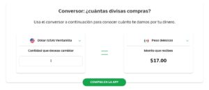 Precio del dólar en Banco Azteca