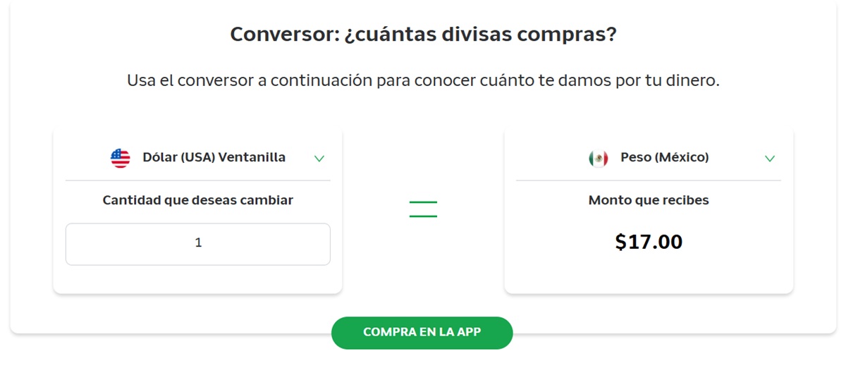 Precio del dólar en Banco Azteca