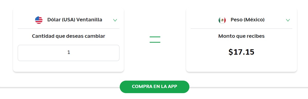 Precio del dólar en Banco Azteca