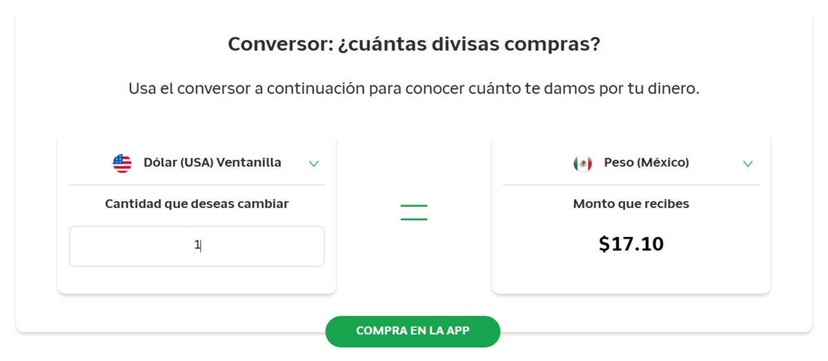 Precio del dólar en Banco Azteca