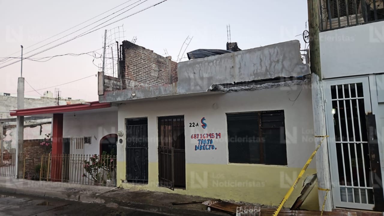 domicilio en el que se vivió el incendio
