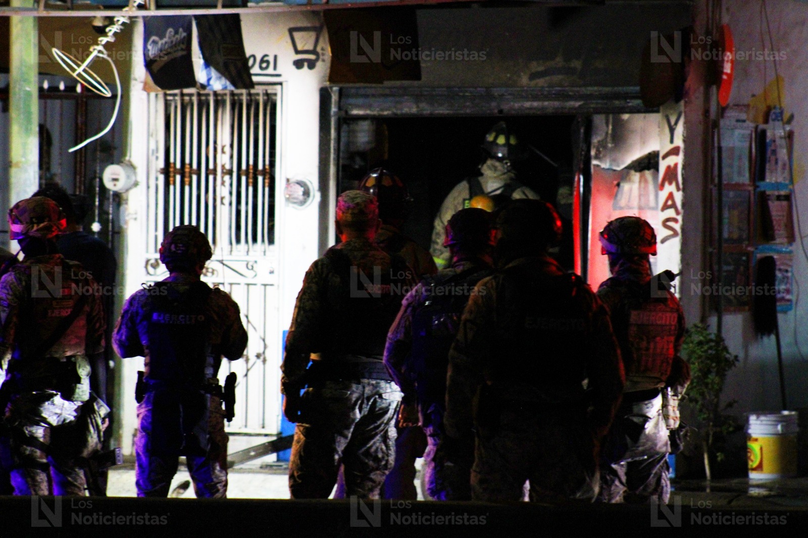 Ejército Mexicano se encarga de resguardar el perímetro