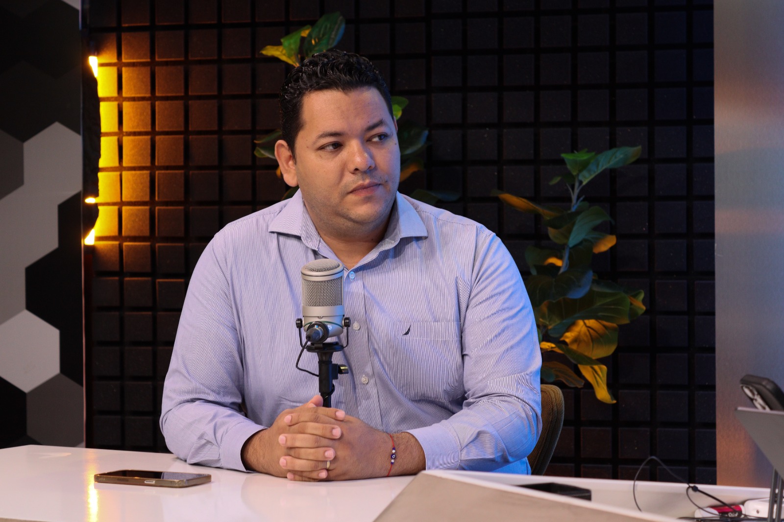 Edgar Barraza Castillo en entrevista con Luis Alberto Díaz en Los Noticieristas