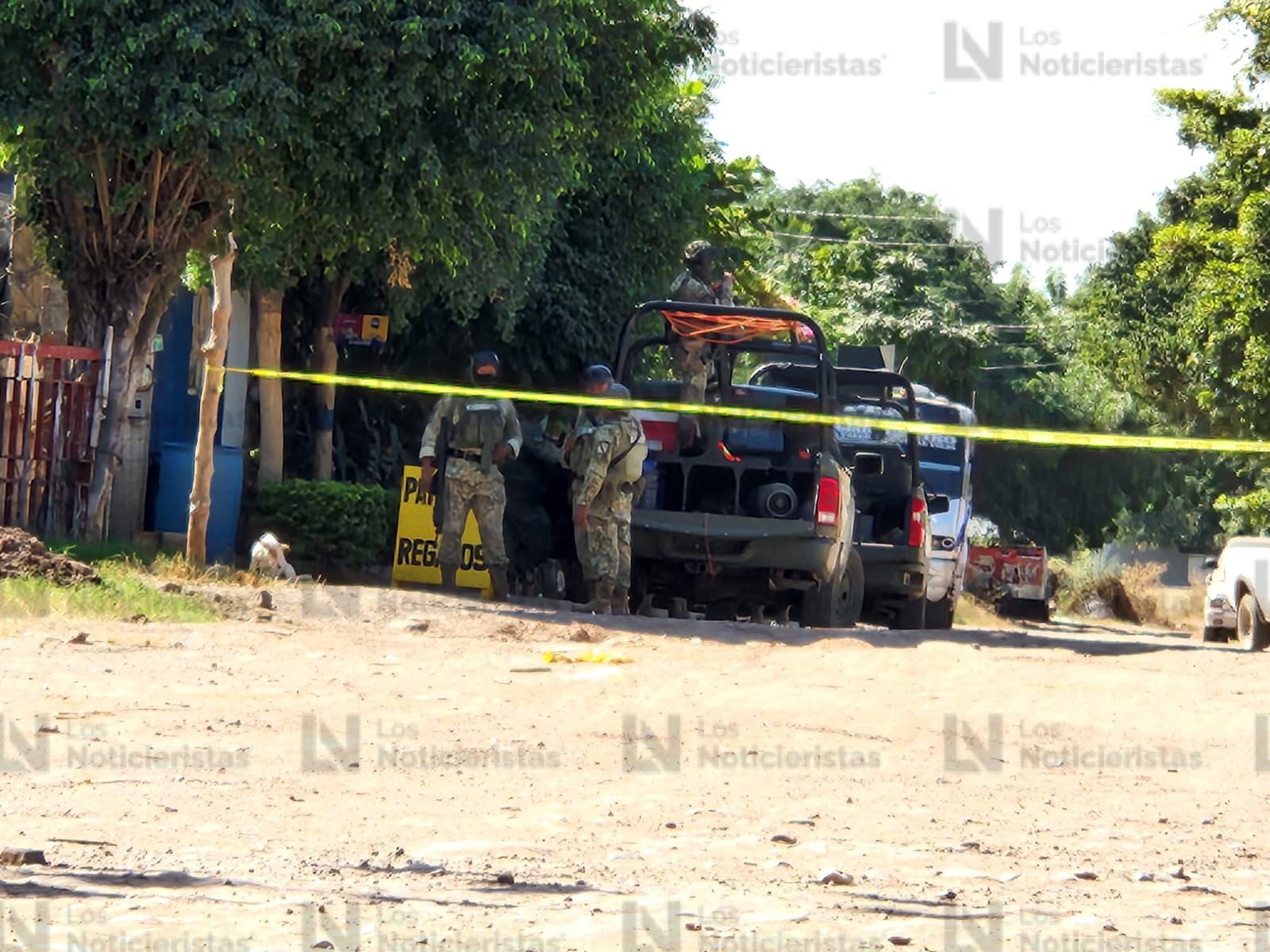 A balazos ejecutan a un hombre en un domicilio de la colonia El Ranchito de Culiacán