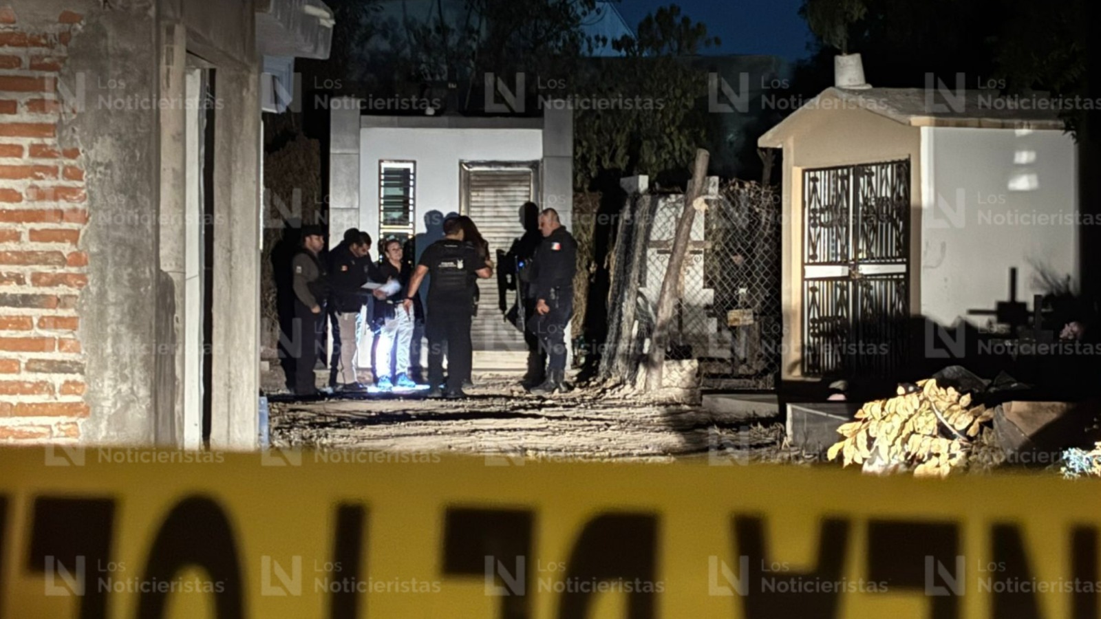 Fue ejecutado a balazos un hombre dentro del panteón de Bacurimí