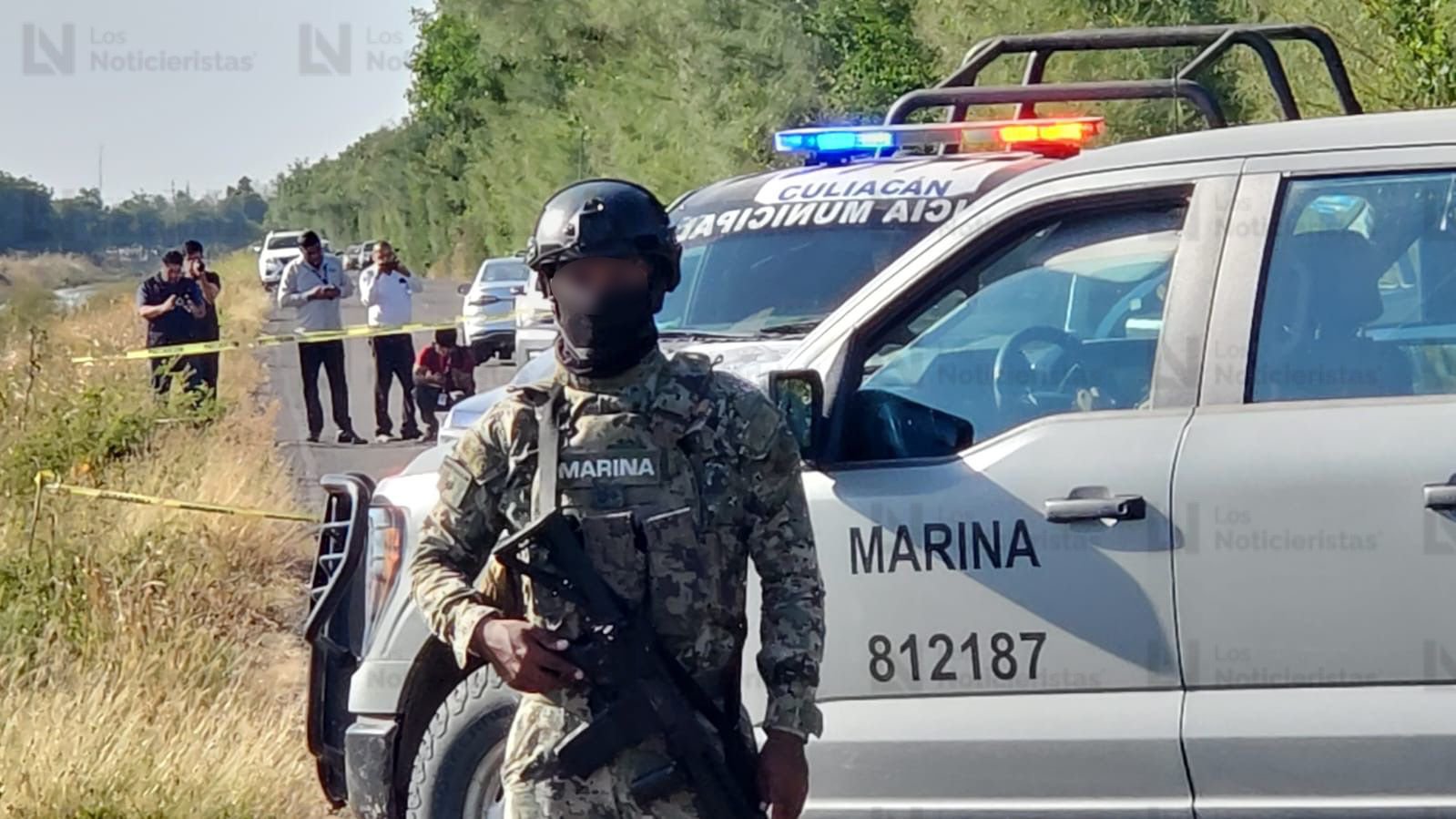 ejecutados a dos hombres a un costado del canal 7 en culiacan marina