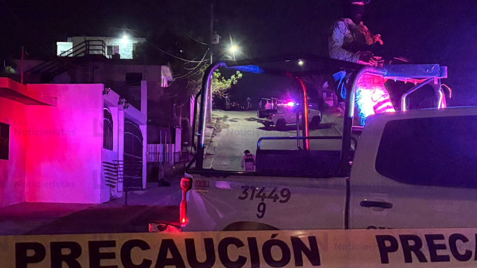 Guardia Nacional resguarda lugar donde un hombre fue ejecutado en Culiacán