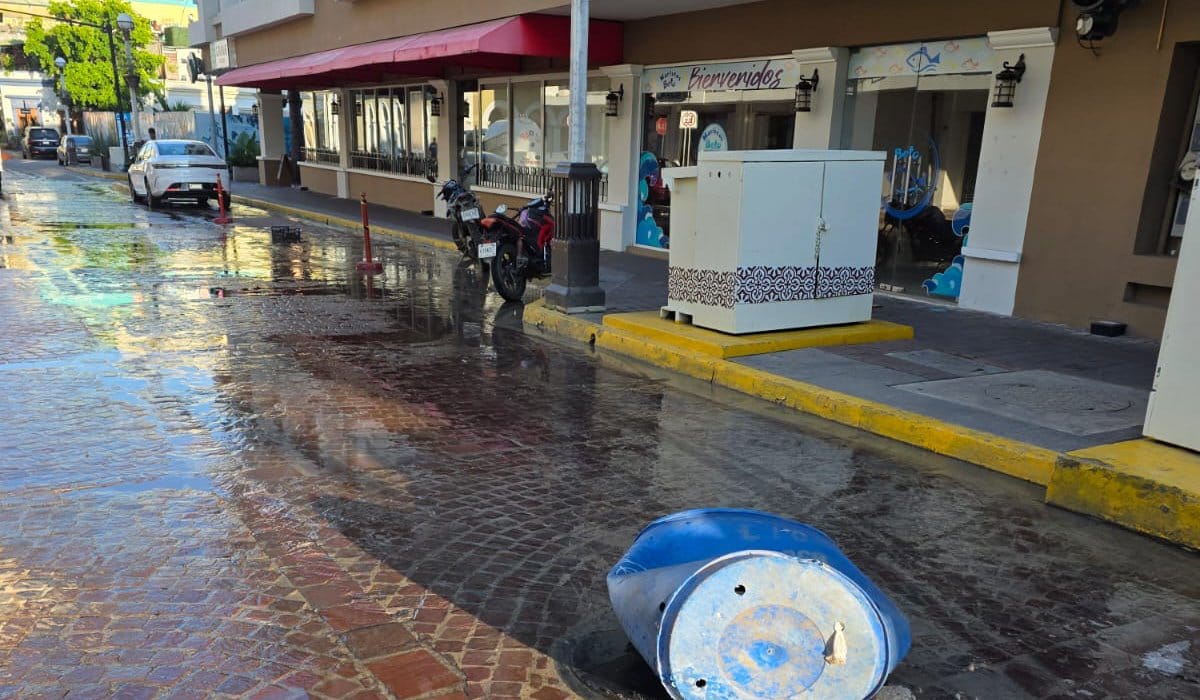 el drenaje es un problema grave en mazatlan
