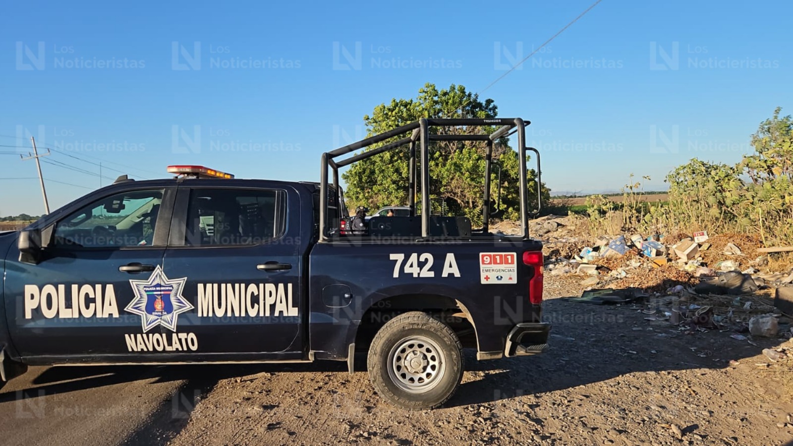Hallazgo de un hombre asesinado embolsado en Balbuena, Navolato