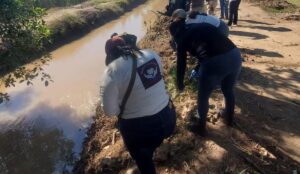 Encuentran restos oseos en canal de riego cercano a la hacienda de Redo, en Eldorado