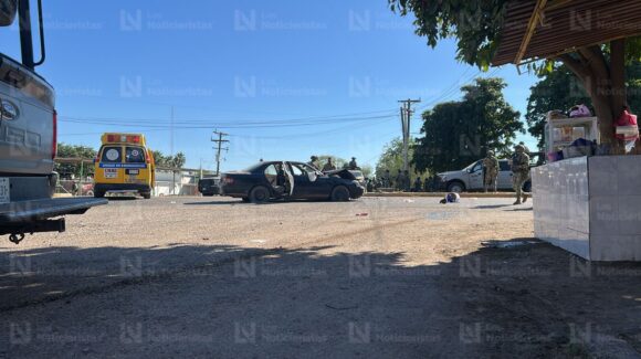 Tres heridos detenidos y un vehículo asegurado deja enfrentamiento en Aguaruto de Culiacán, Sinaloa